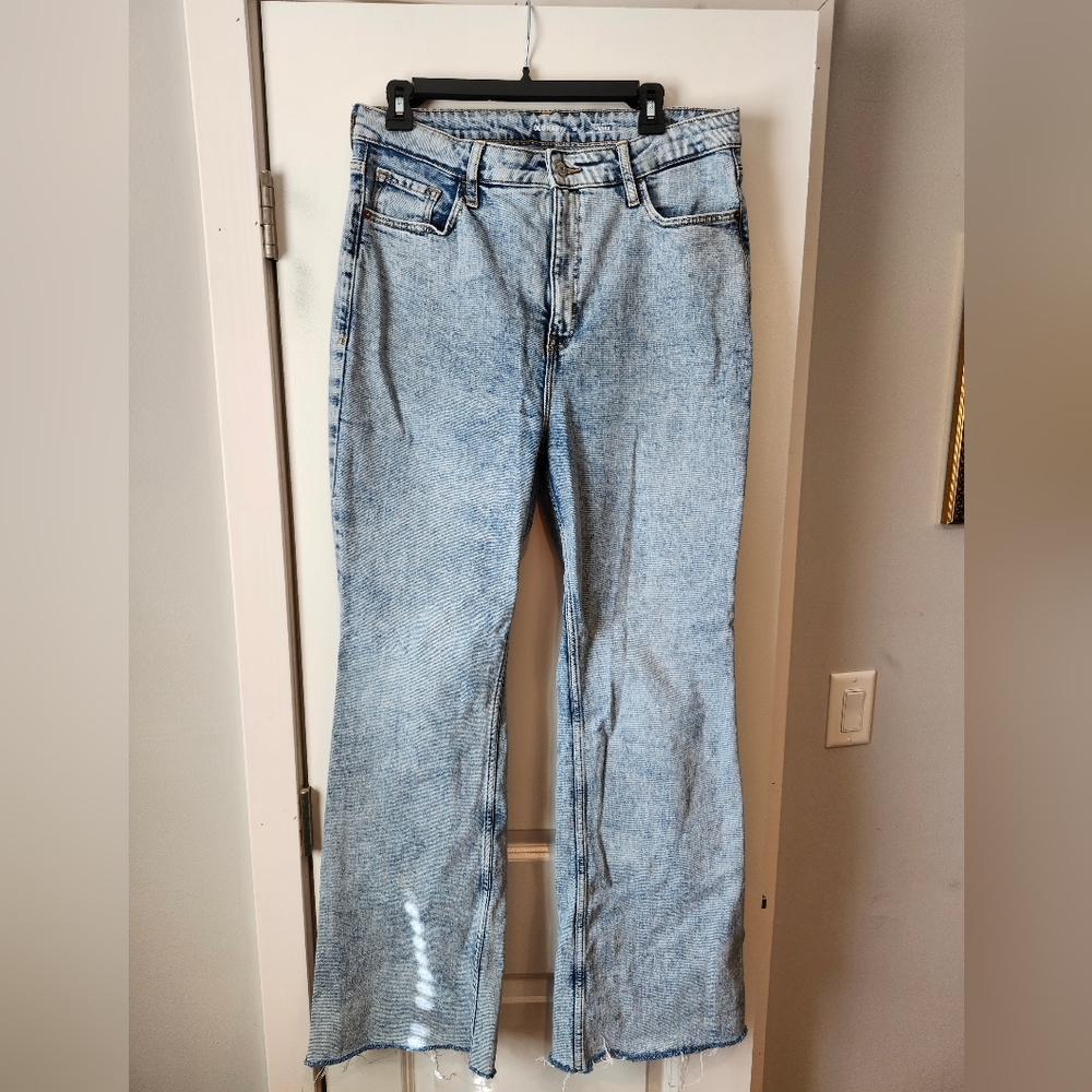 Old Navy Higher High Rise Flare Jeans Size 12